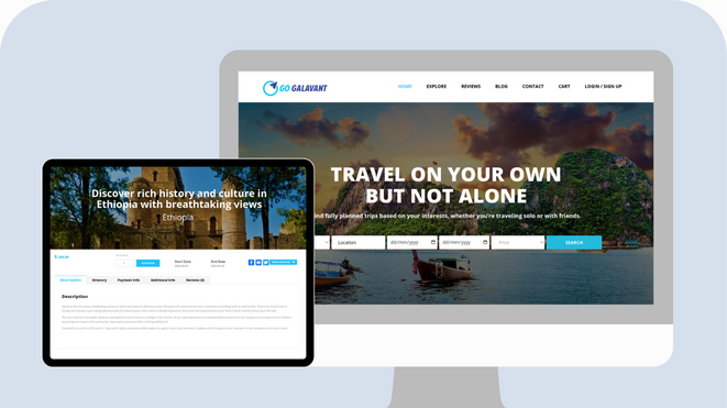 Travel portal with a difference